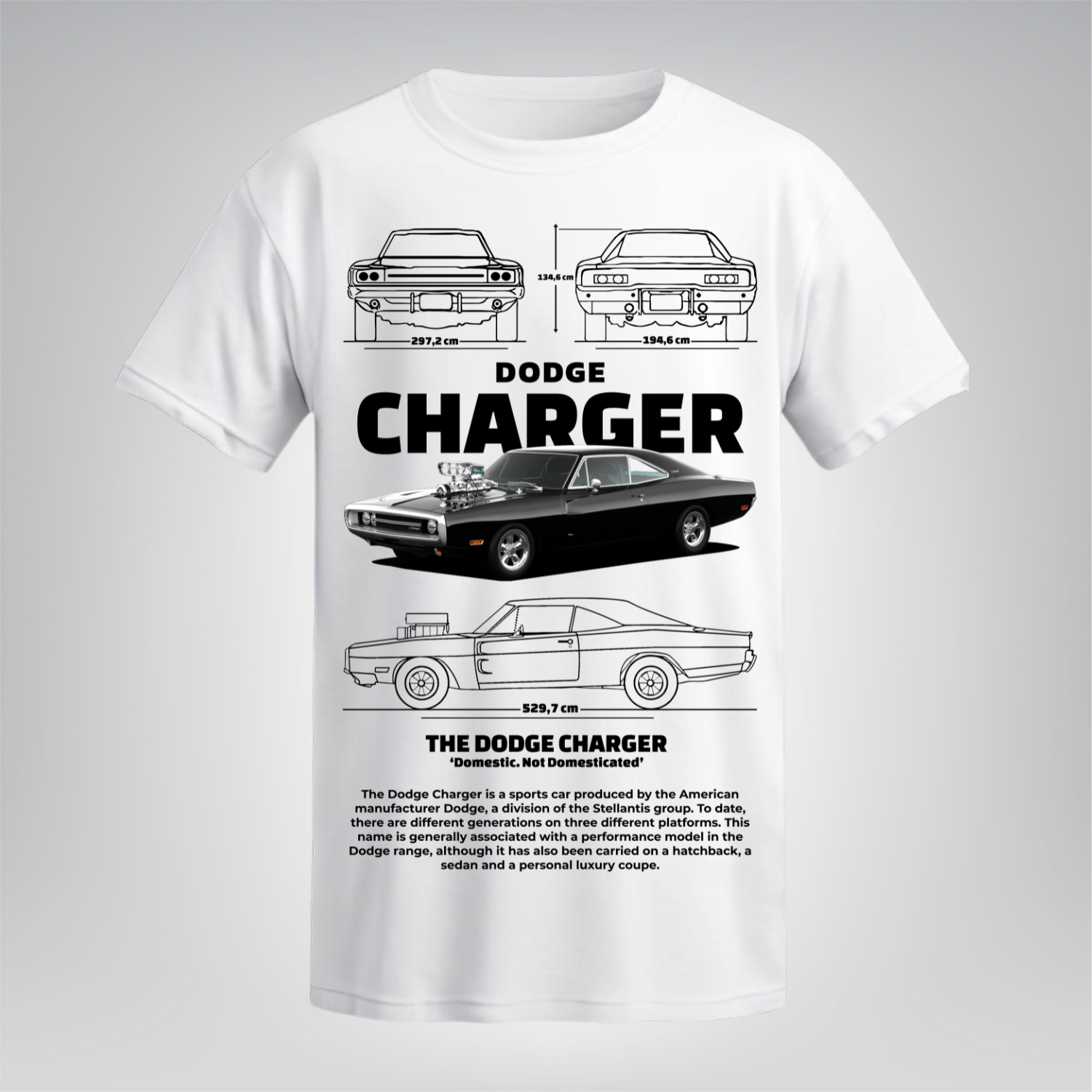 Polera Dodge Charger