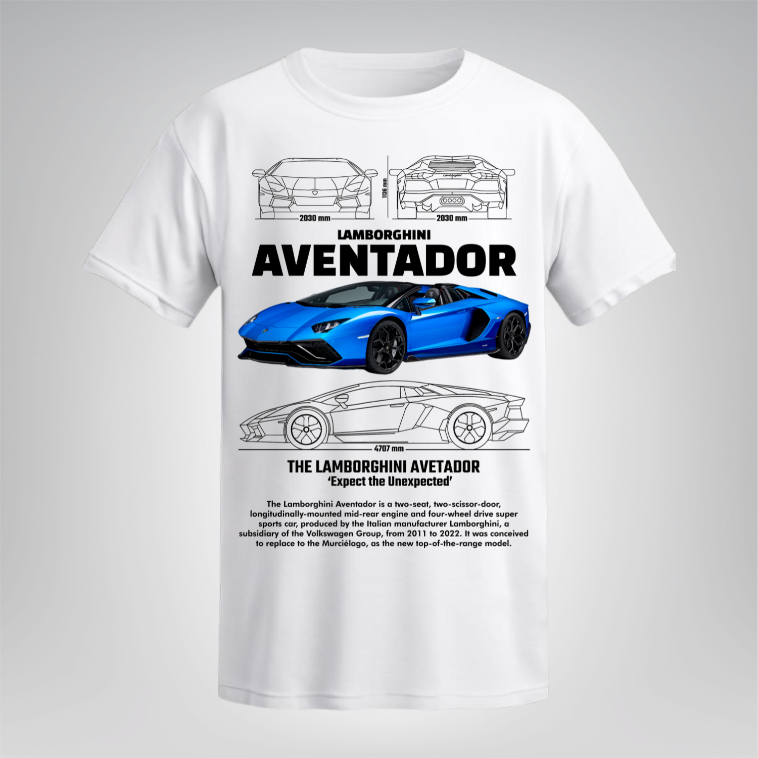 Polera Aventador Roadster – Lamborghini