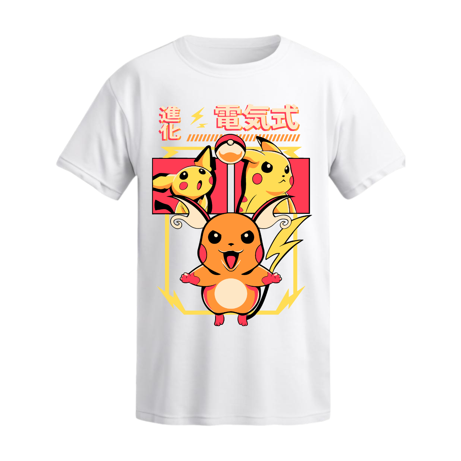 Polera Evolución Eléctrica – Pokémon