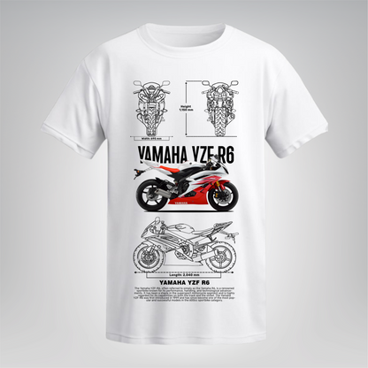 Polera Yamaha YZF R6 – Racing Spirit