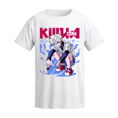 Polera Killua Godspeed – Hunter x Hunter