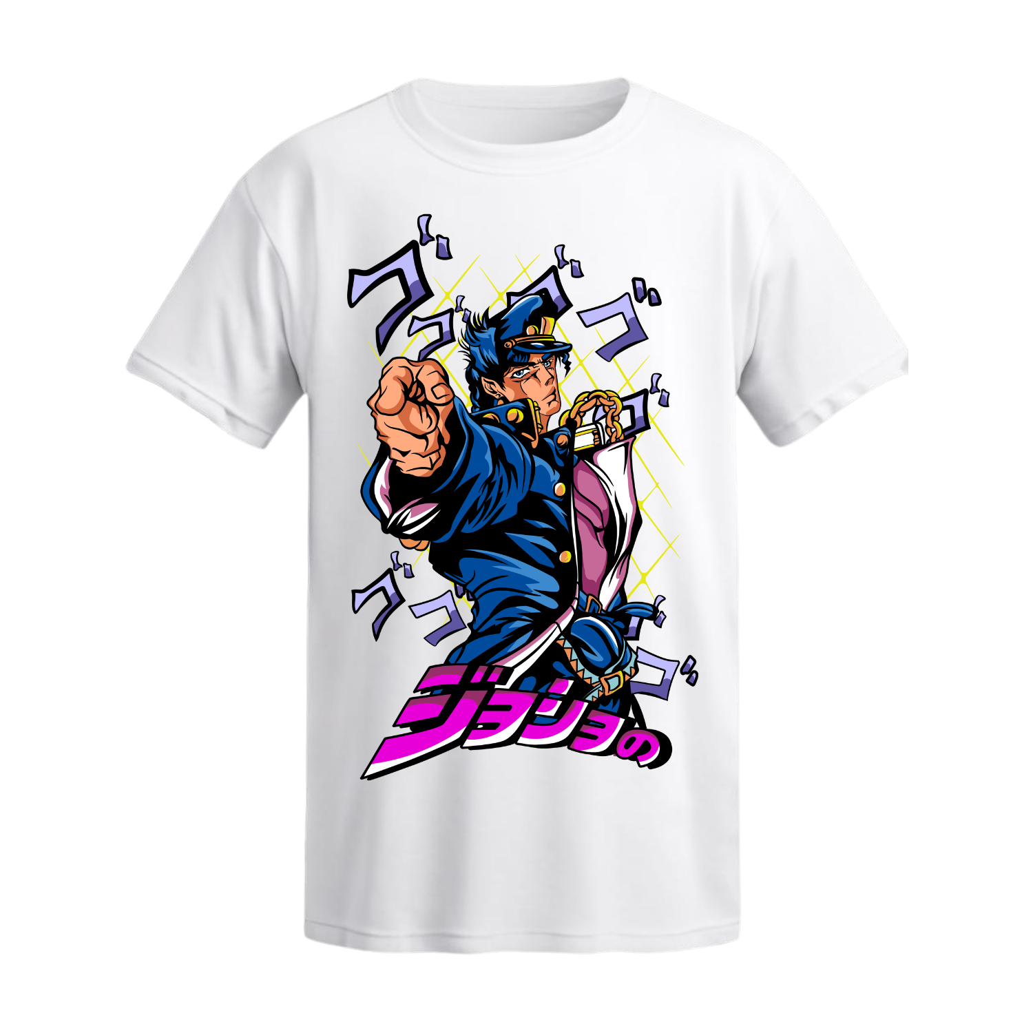 Polera Jotaro Kujo Platinum Pose – JoJo's Bizarre Adventure
