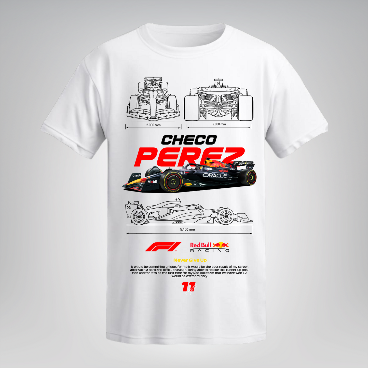 Polera Checo Pérez – Fórmula 1