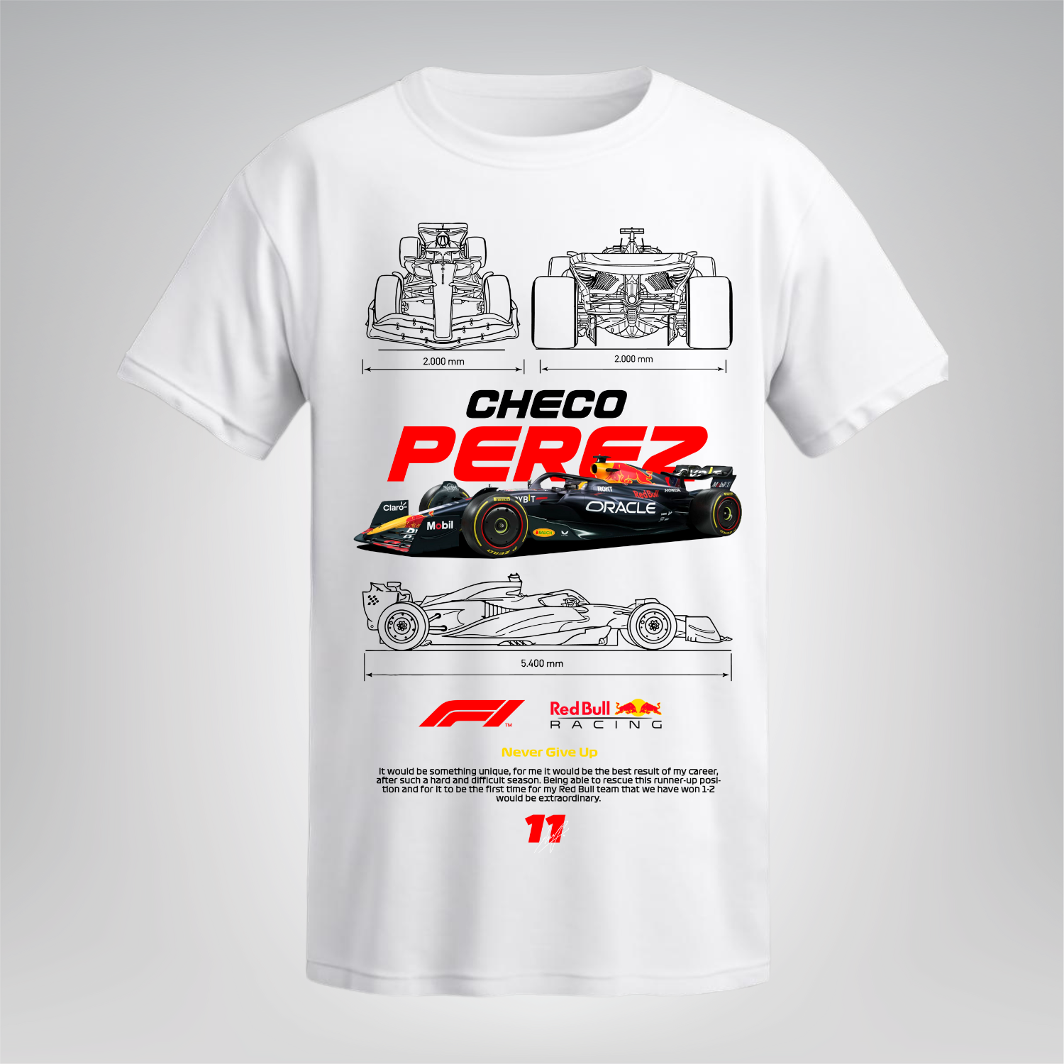 Polera Checo Pérez – Fórmula 1