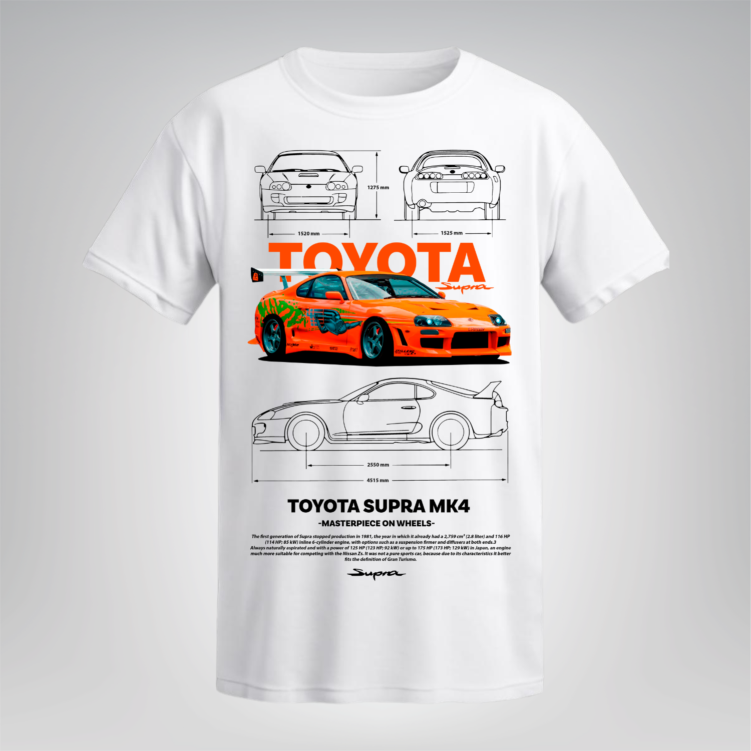 Polera Supra MK4 – Toyota