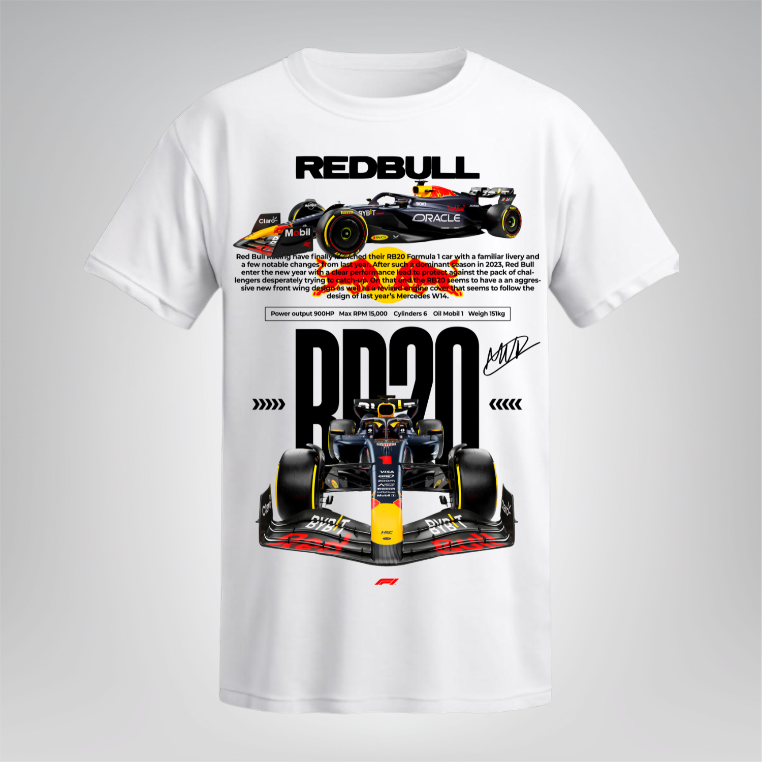 Polera RB20 – Red Bull