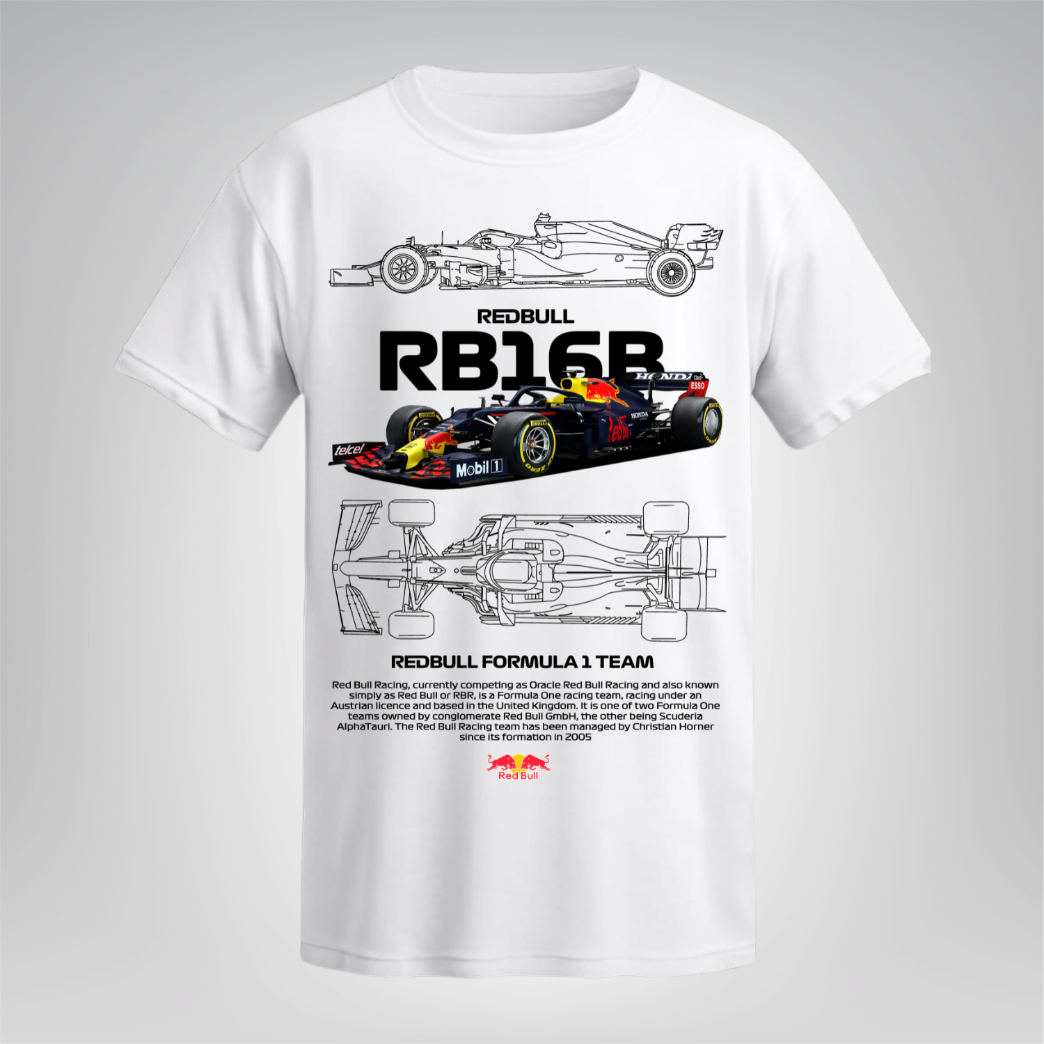 Polera RB16B – Red Bull