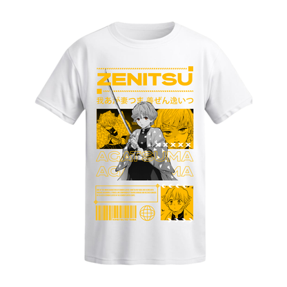 Polera Zenitsu: Destello del Rayo – Kimetsu no Yaiba