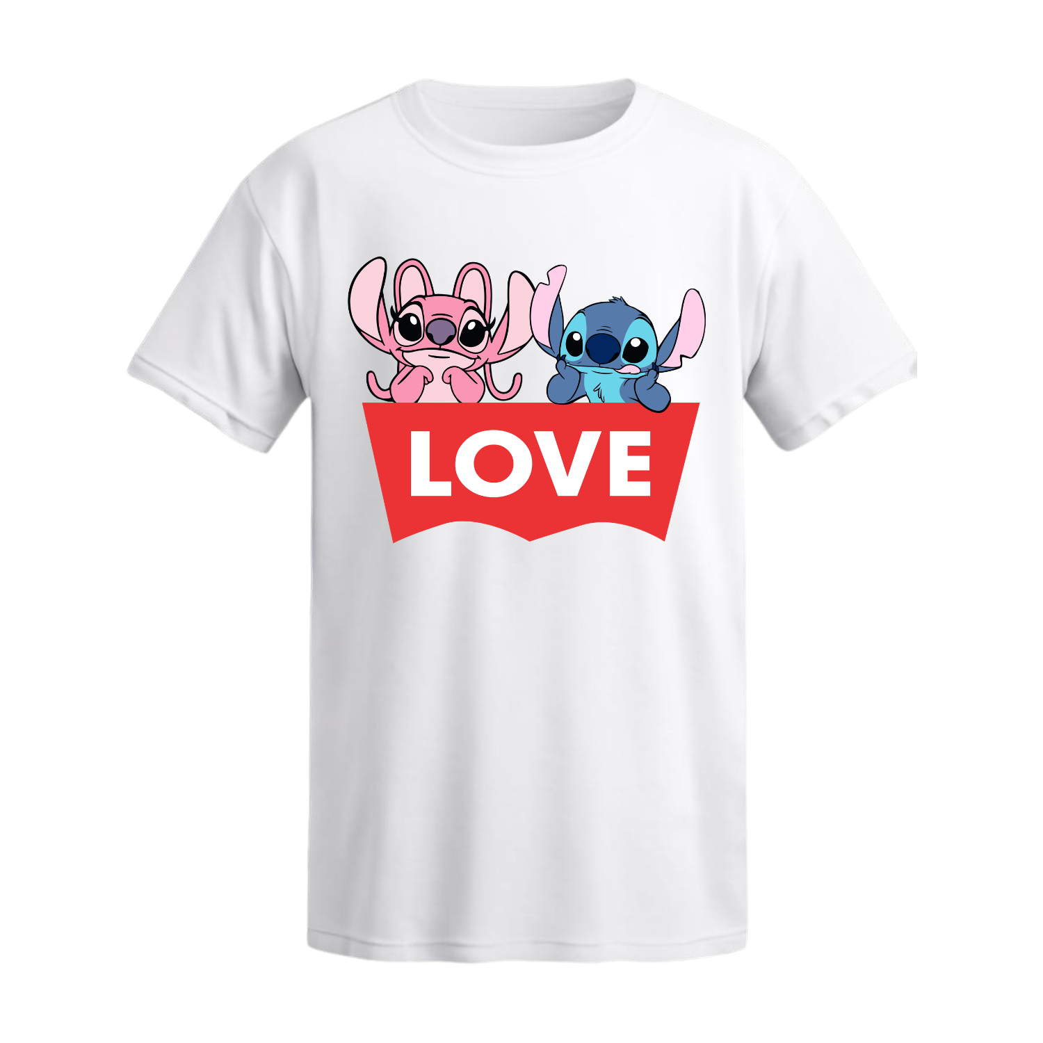 Polera Stitch & Angel Love Parody – Lilo & Stitch