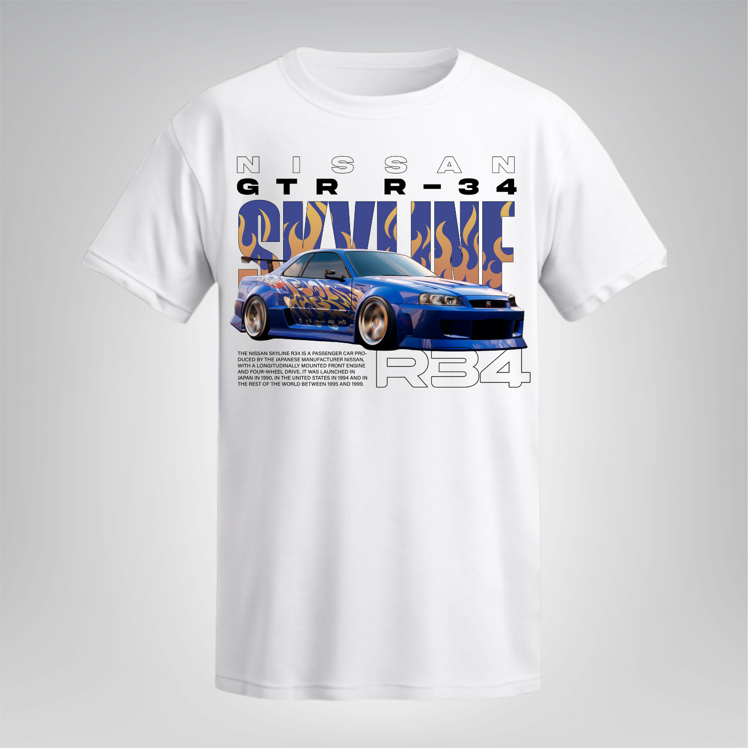 Polera Skyline R34 – Nissan