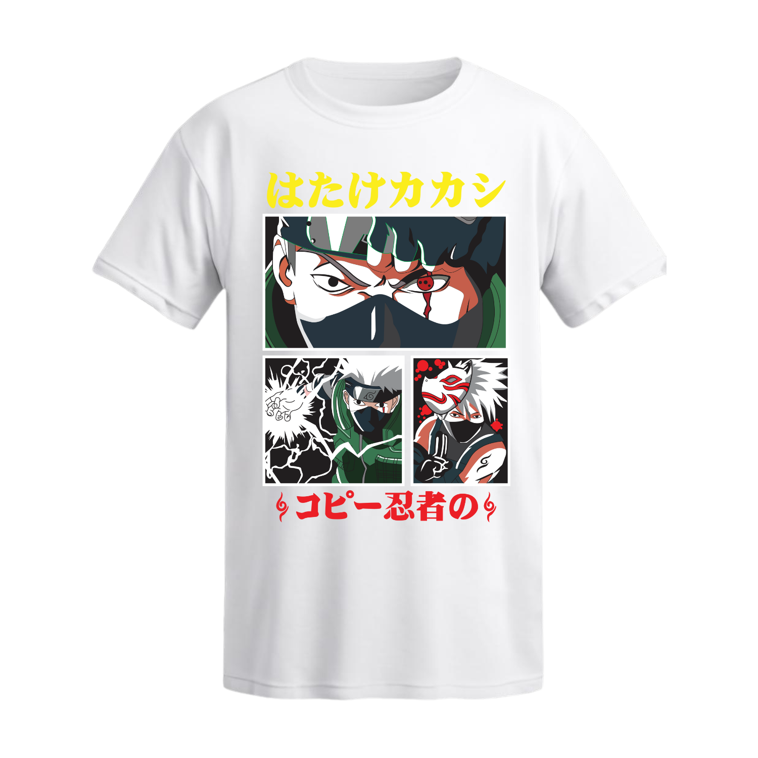 Polera Kakashi: El Ninja Que Copia – Naruto