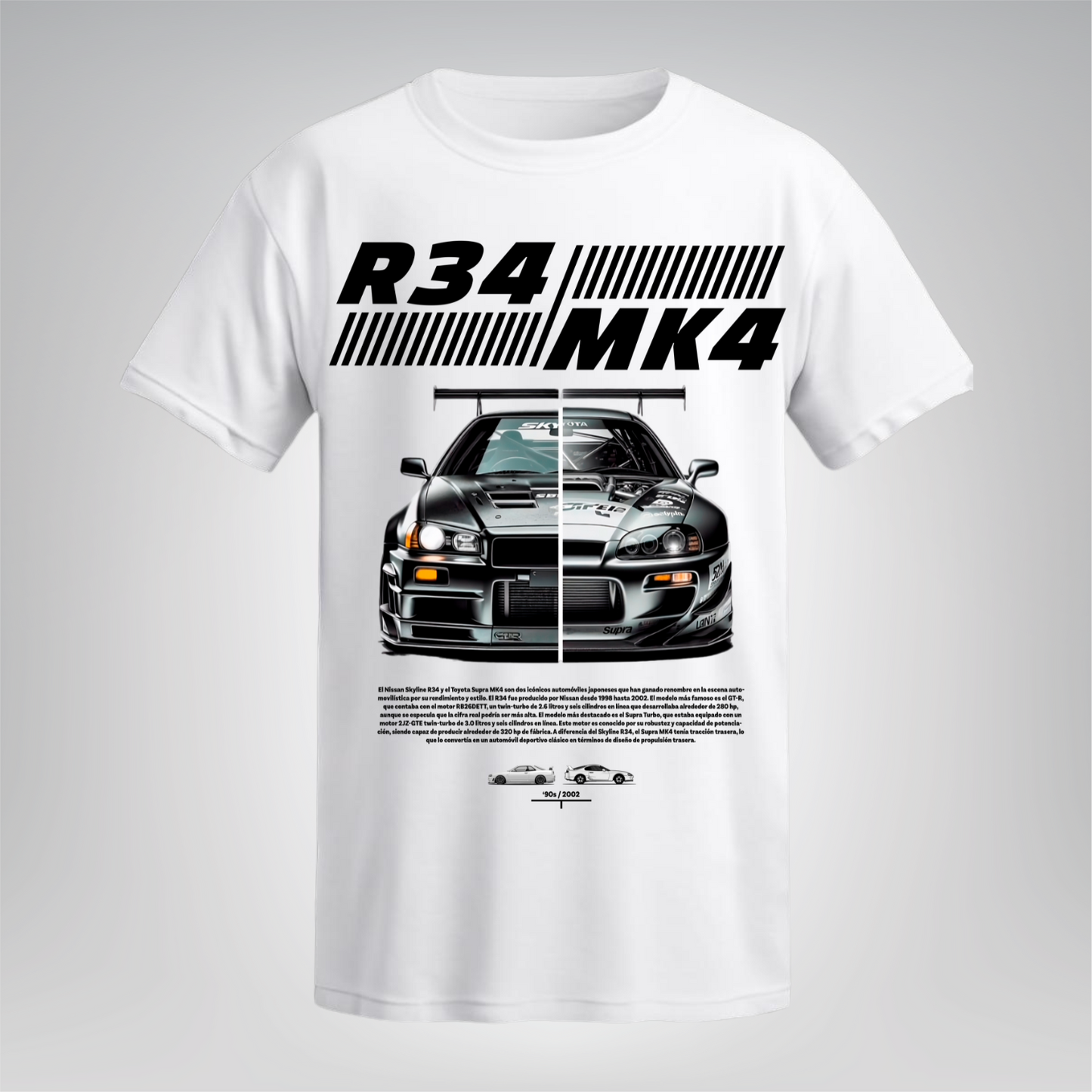 Polera R34 vs MK4 – JDM Legends