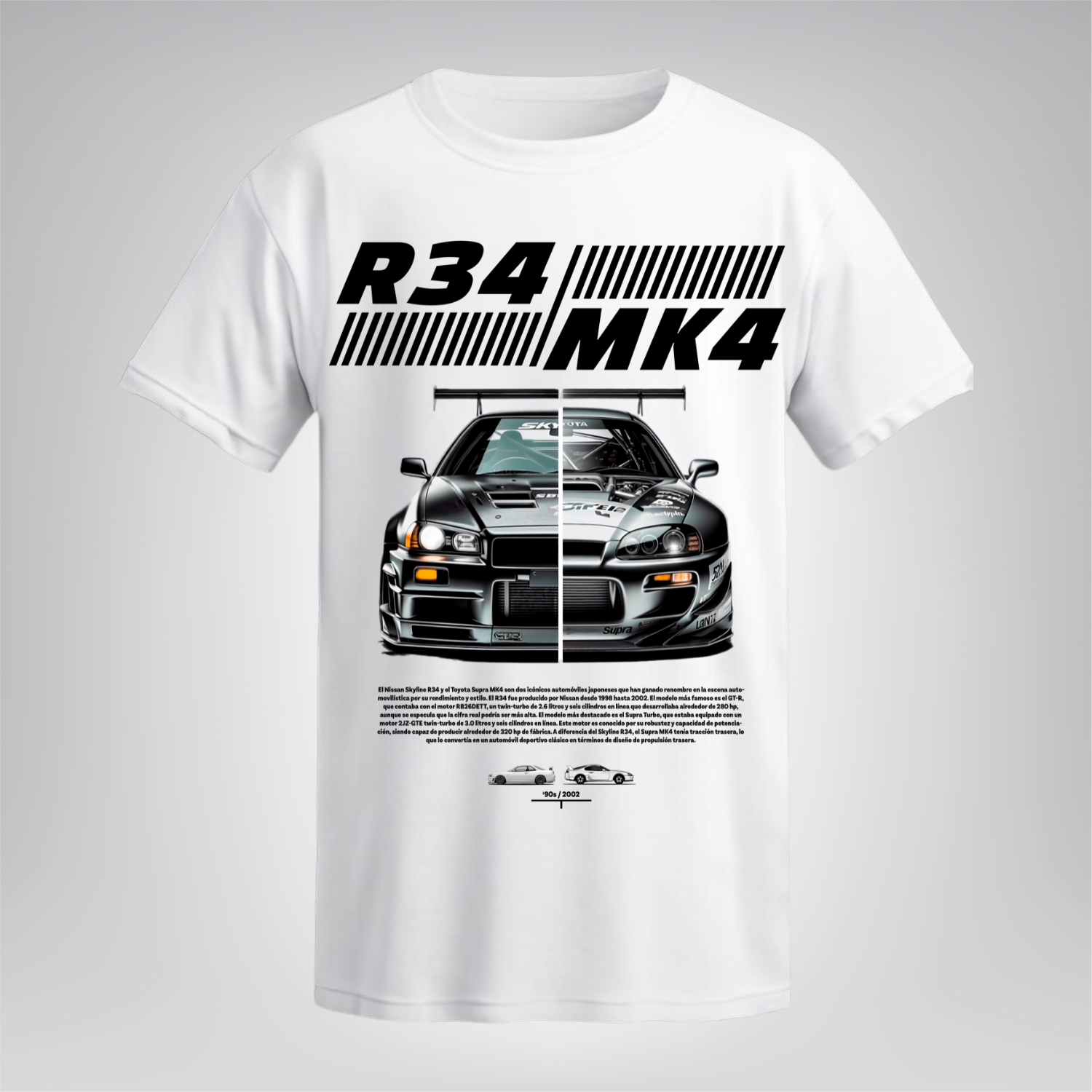 Polera R34 vs MK4 – JDM Legends