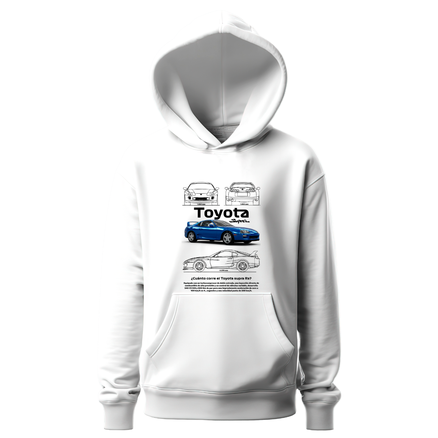 Polerón Toyota Supra RZ Blue – Toyota