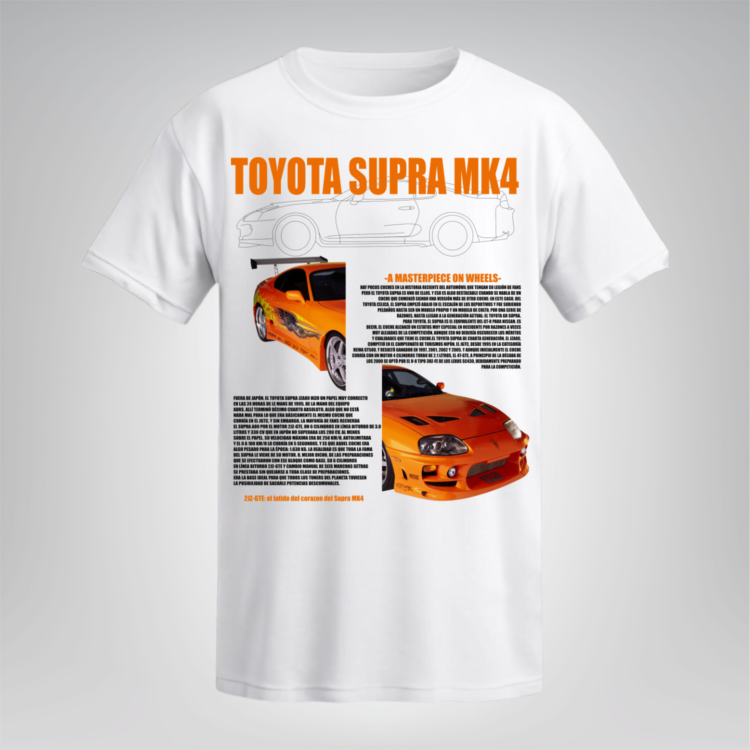 Polera Supra MK4 – Toyota