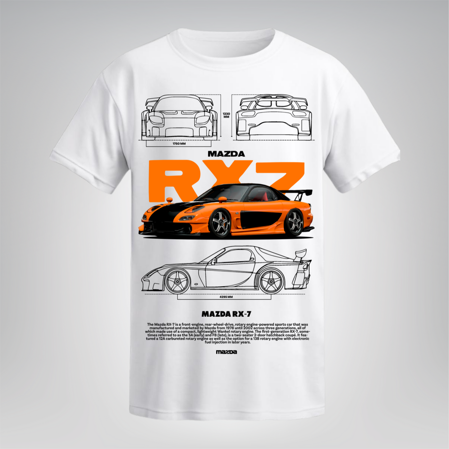 Polera Mazda RX-7 – JDM Legend