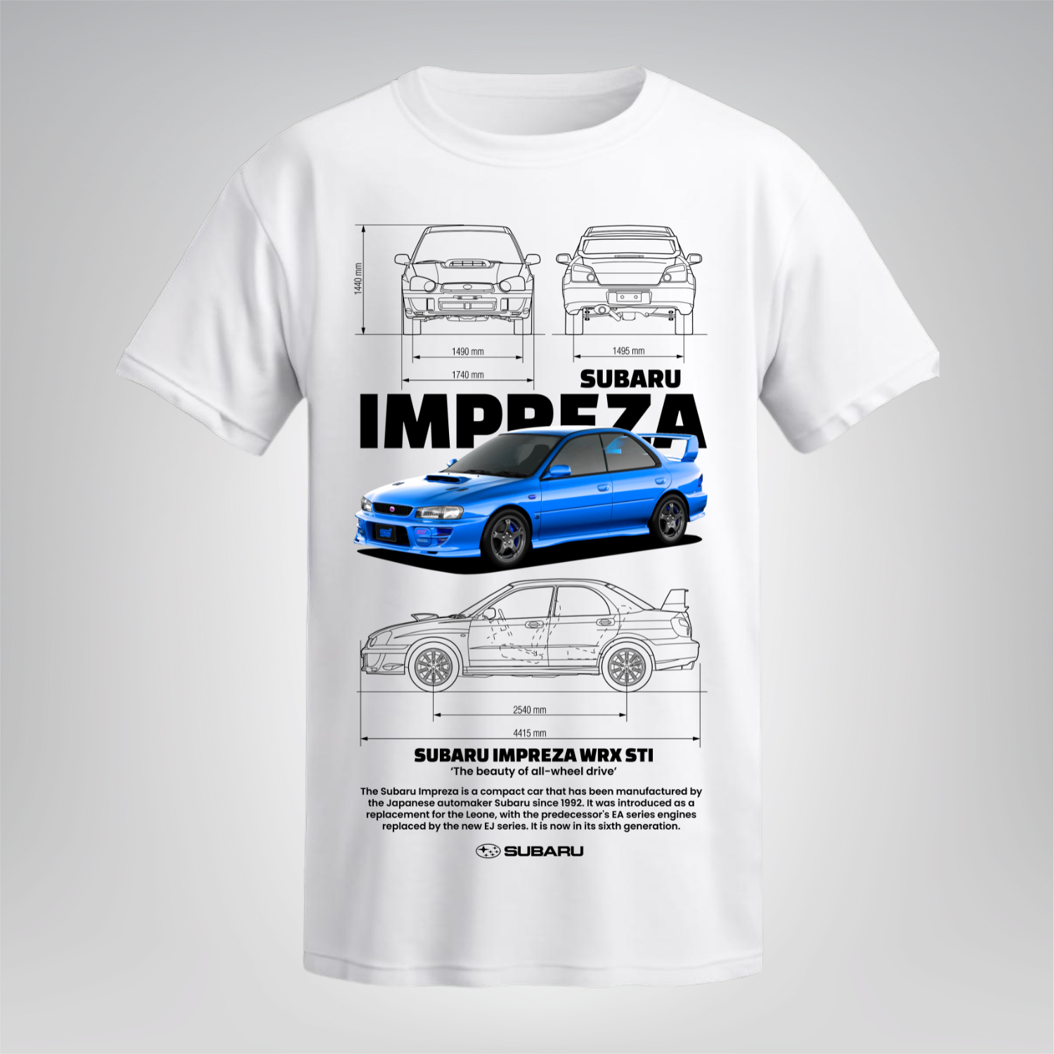 Polera Impreza WRX STI – Subaru