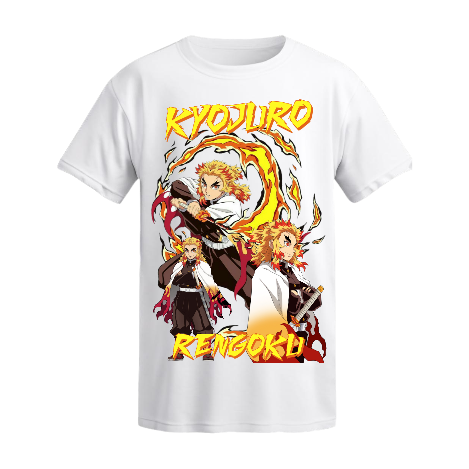 Polera Rengoku: El Pilar Eterno – Kimetsu no Yaiba