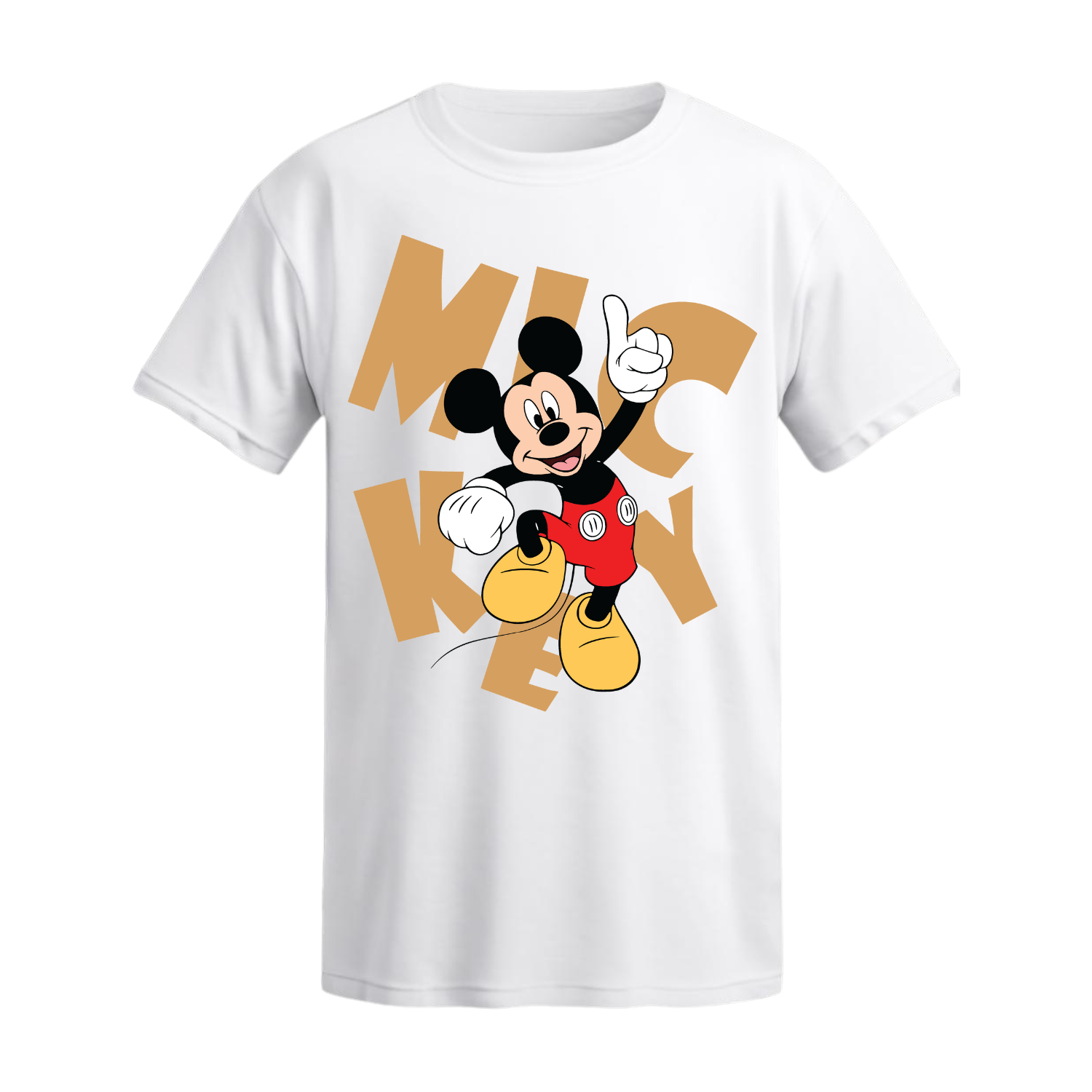 Polera Mickey Tipográfico – Disney