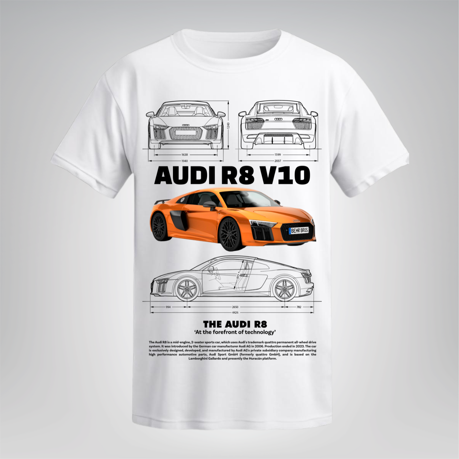 Polera R8 V10 – Audi