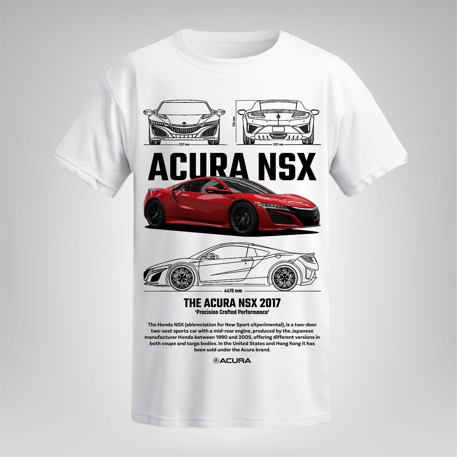 Polera NSX 2017 – Acura