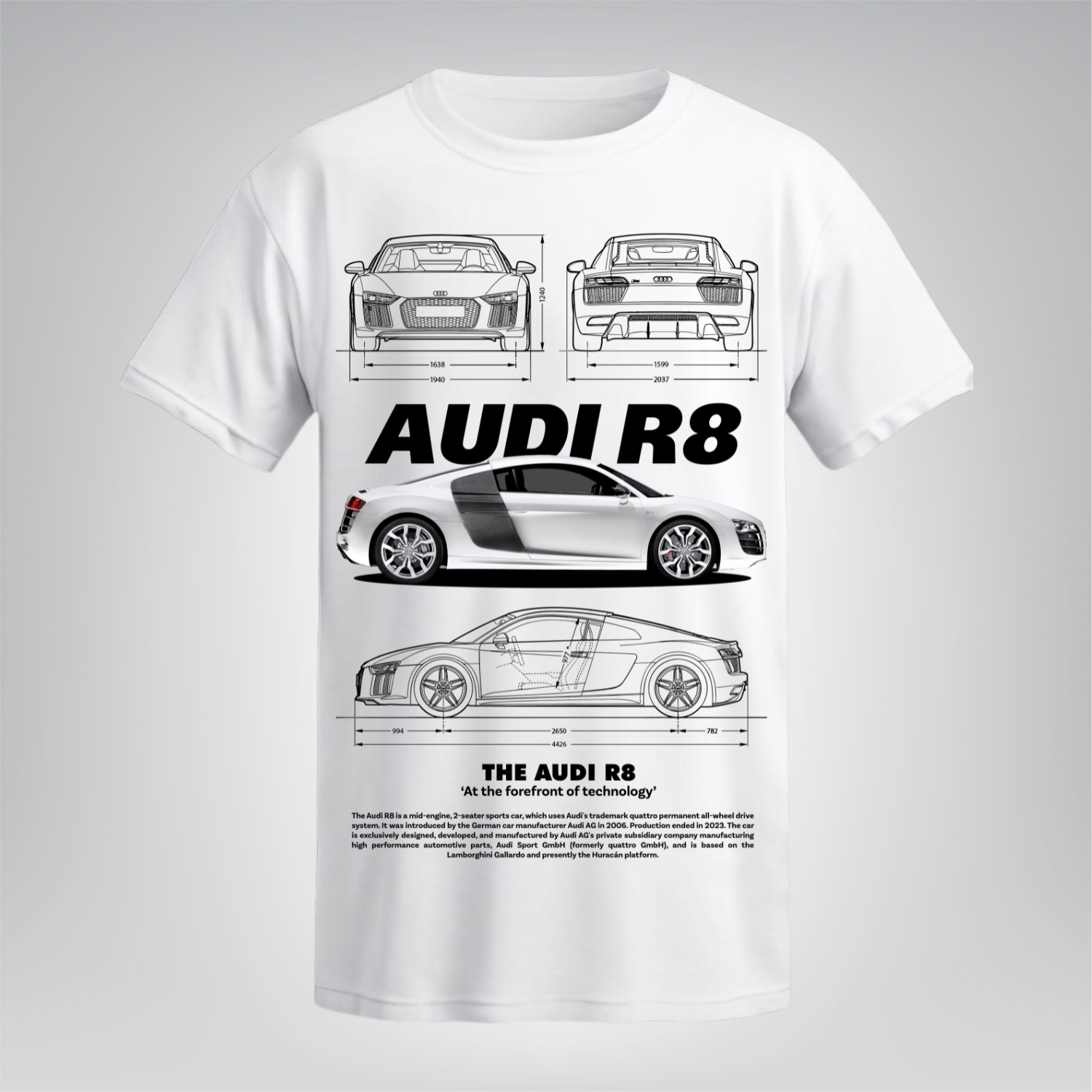 Polera R8 – Audi