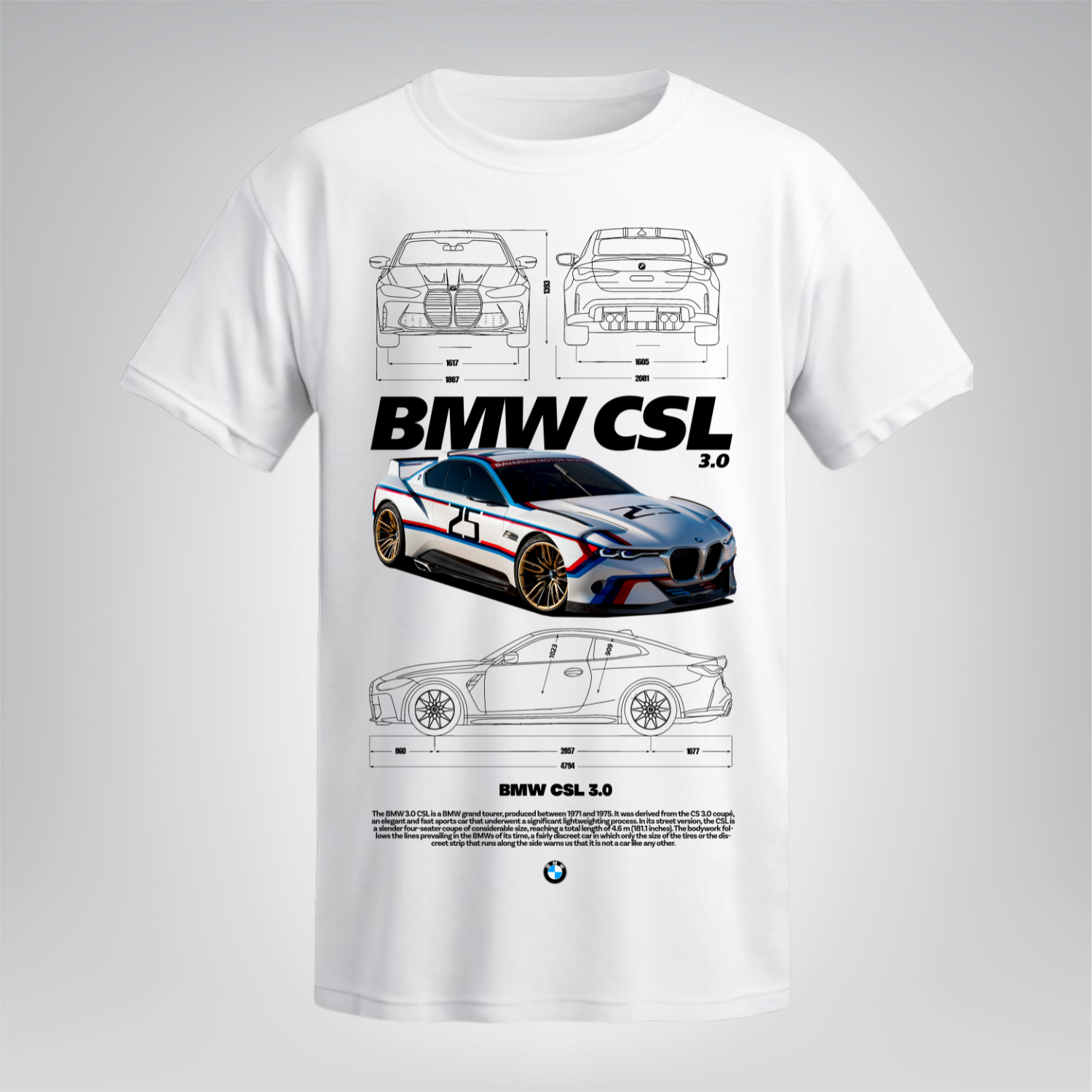 Polera BMW CSL 3.0 – BMW