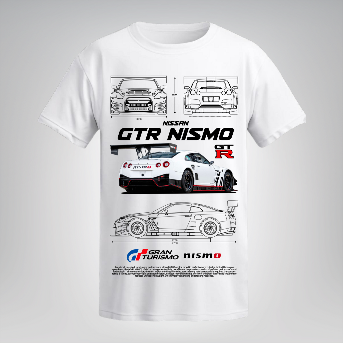 Polera Nissan GT-R Nismo