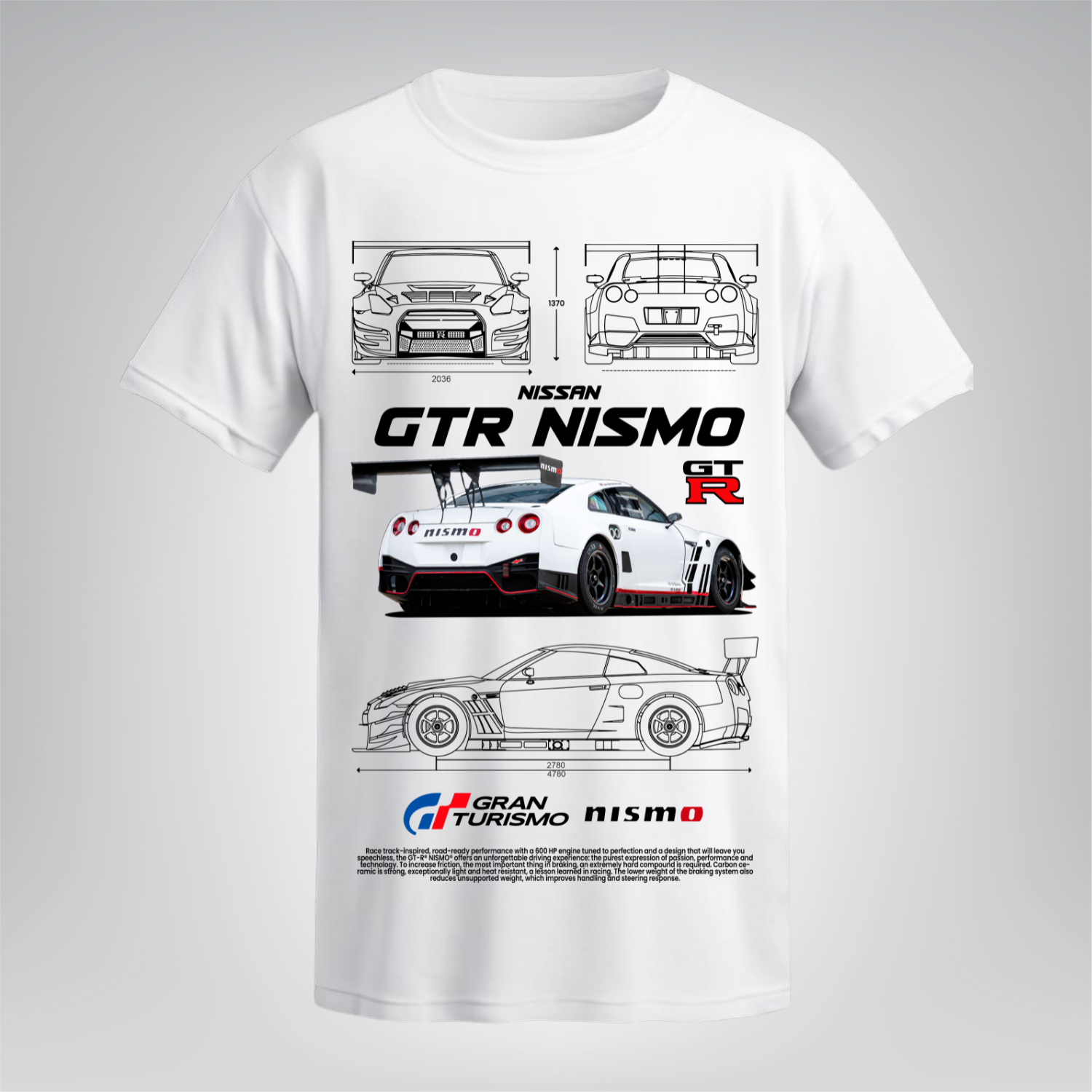 Polera Nissan GT-R Nismo