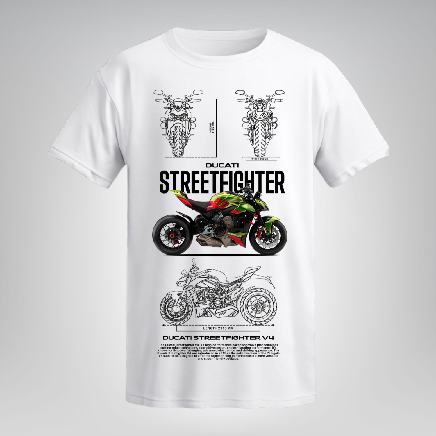 Polera Ducati Streetfighter V4
