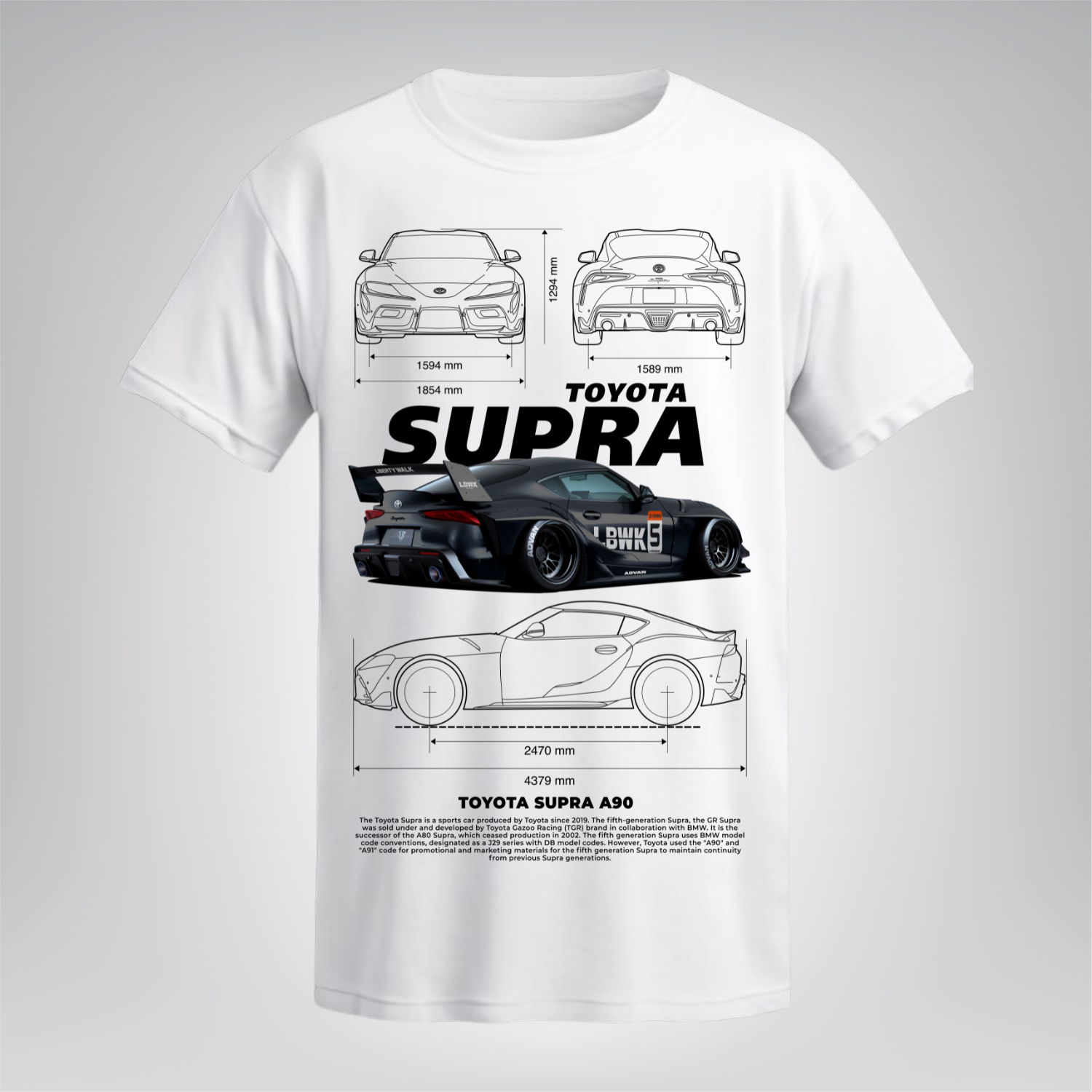 Polera Supra A90 – Toyota