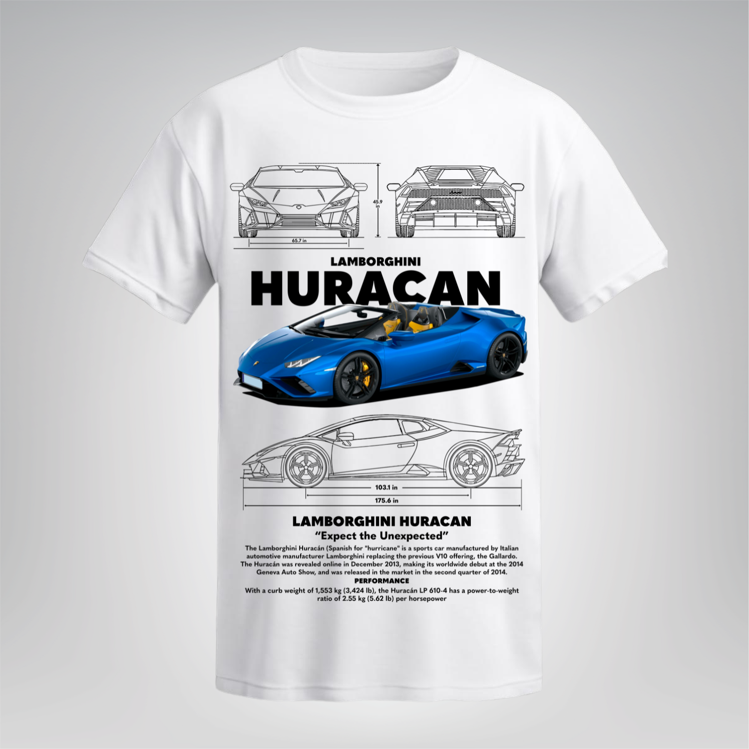 Polera Huracán – Lamborghini