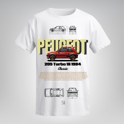 Polera Peugeot 205 Turbo 16 – Peugeot