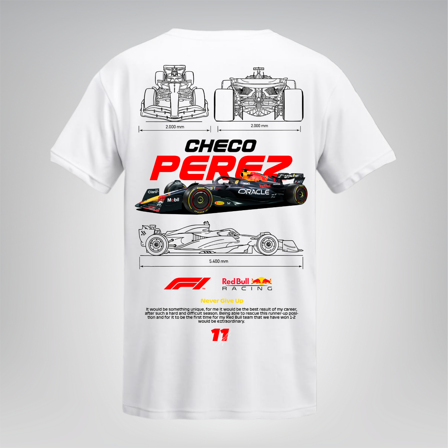 Polera Checo Pérez – Fórmula 1