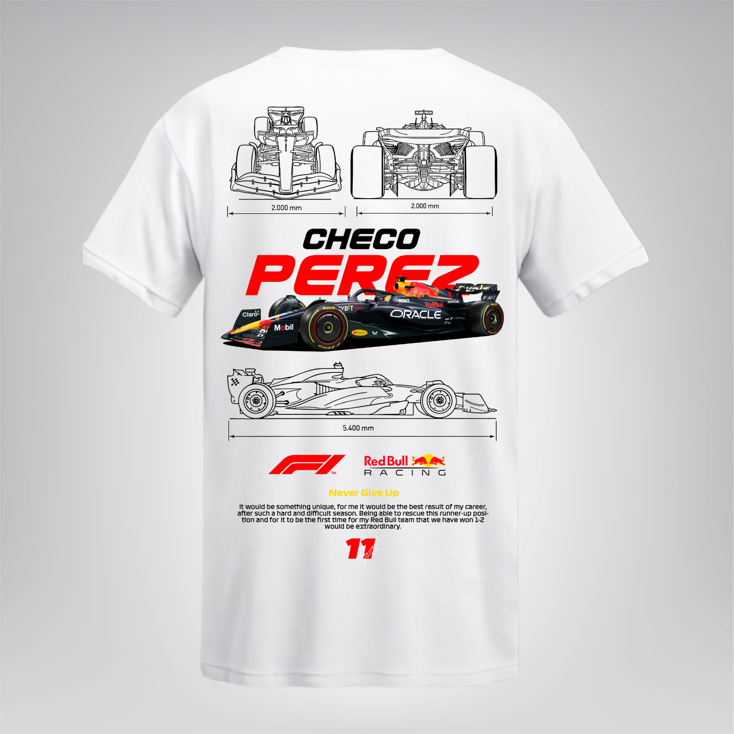 Polera Checo Pérez – Fórmula 1