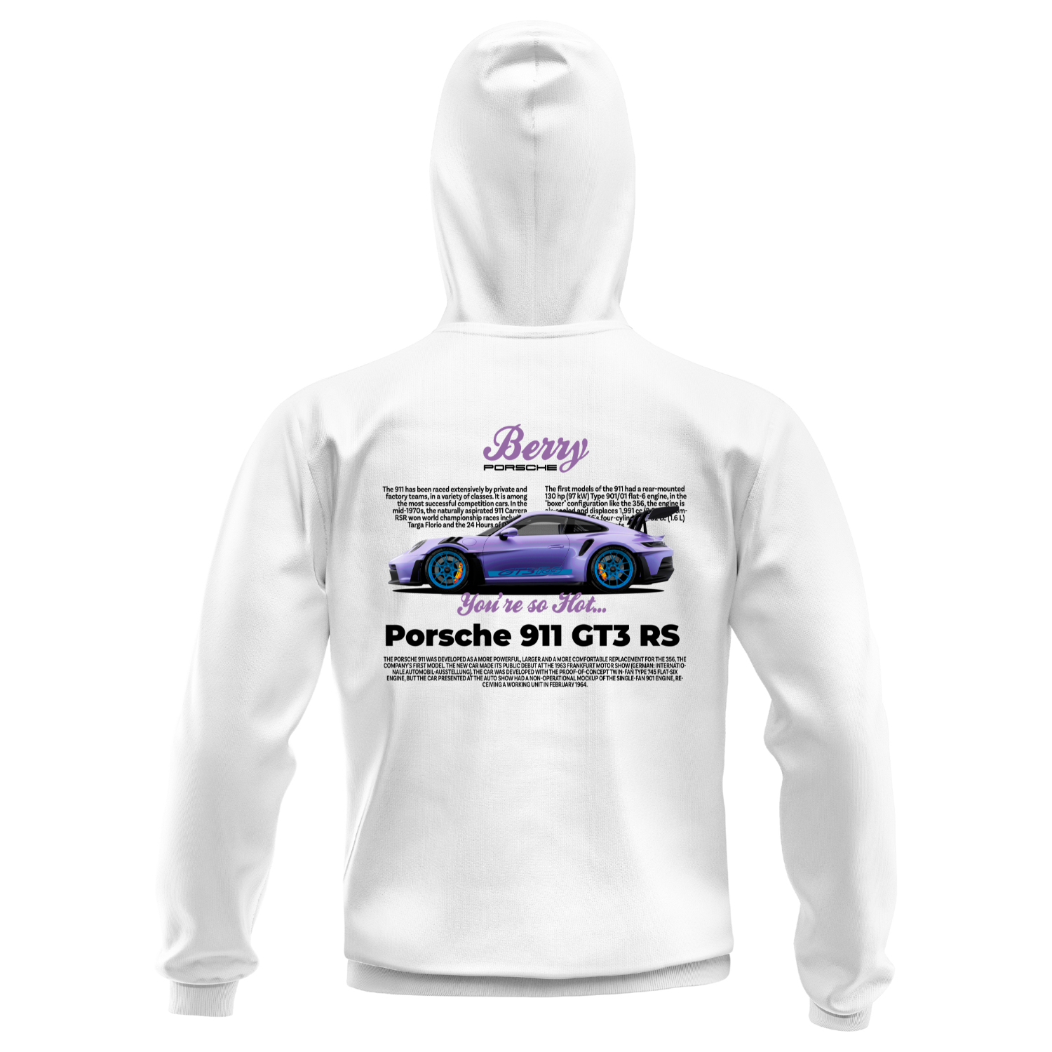 Polerón Porsche 911 GT3 RS Berry – Porsche