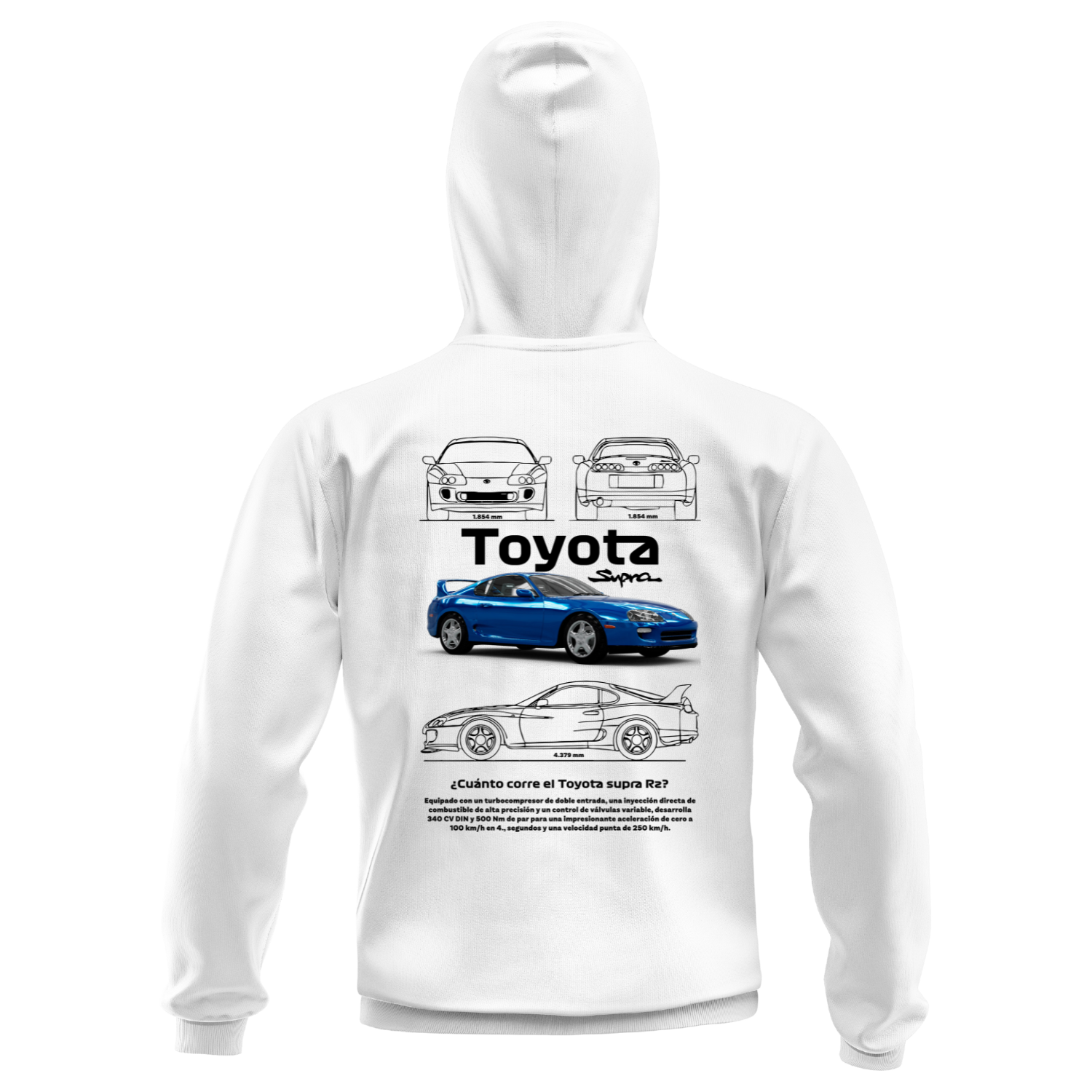 Polerón Toyota Supra RZ Blue – Toyota