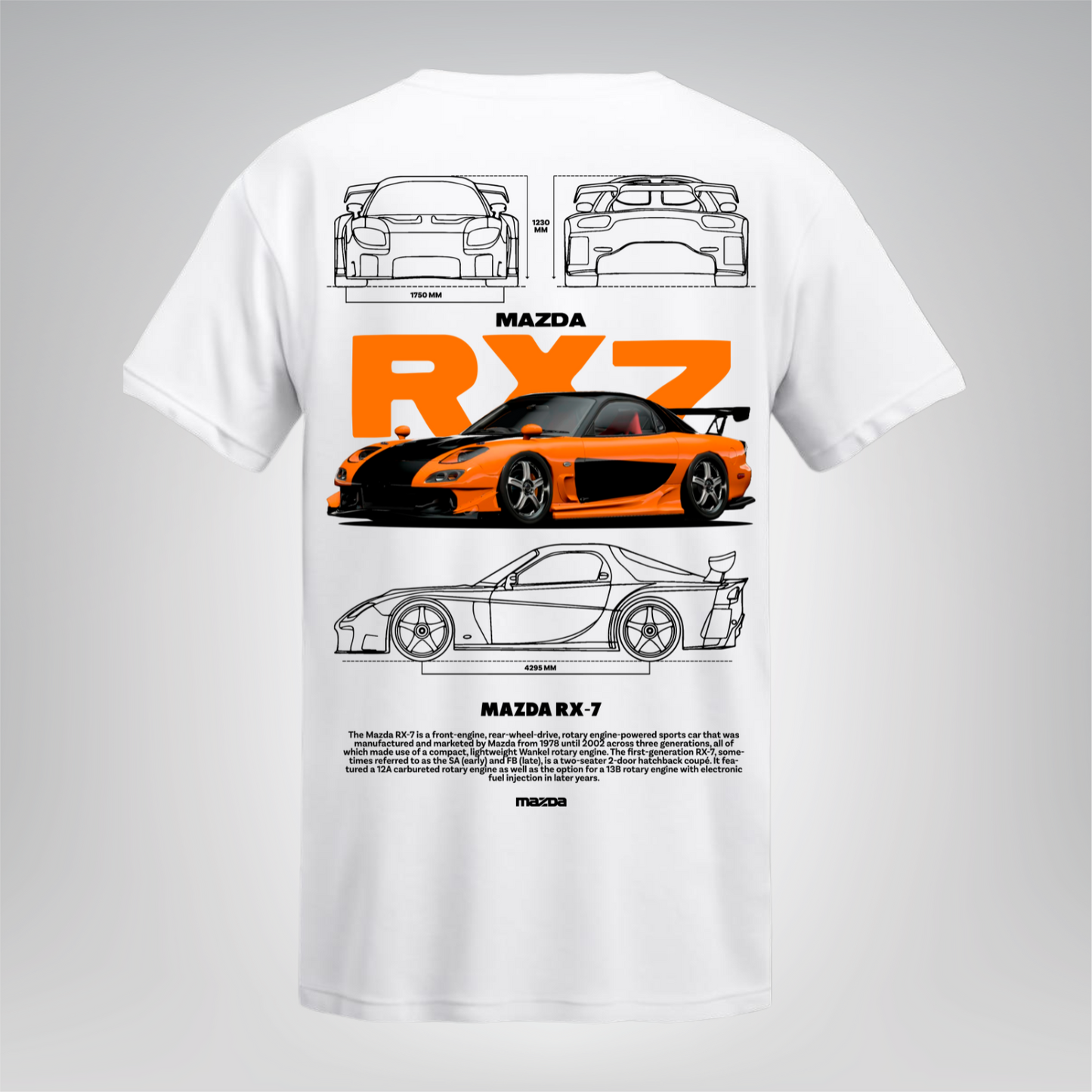 Polera Mazda RX-7 – JDM Legend