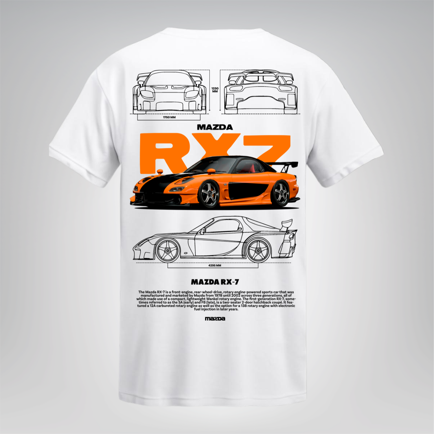 Polera Mazda RX-7 – JDM Legend