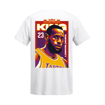 Polera LeBron James "The King" – Los Angeles Lakers