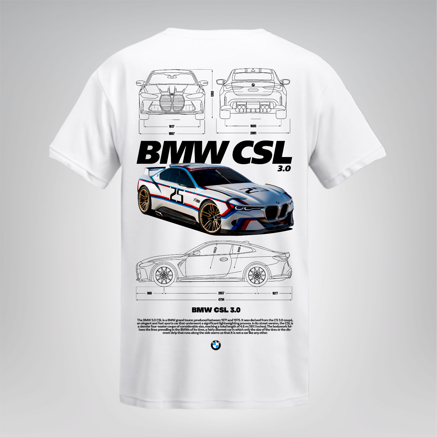 Polera BMW CSL 3.0 – BMW