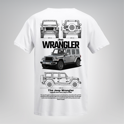 Polera Wrangler Blueprint – Jeep