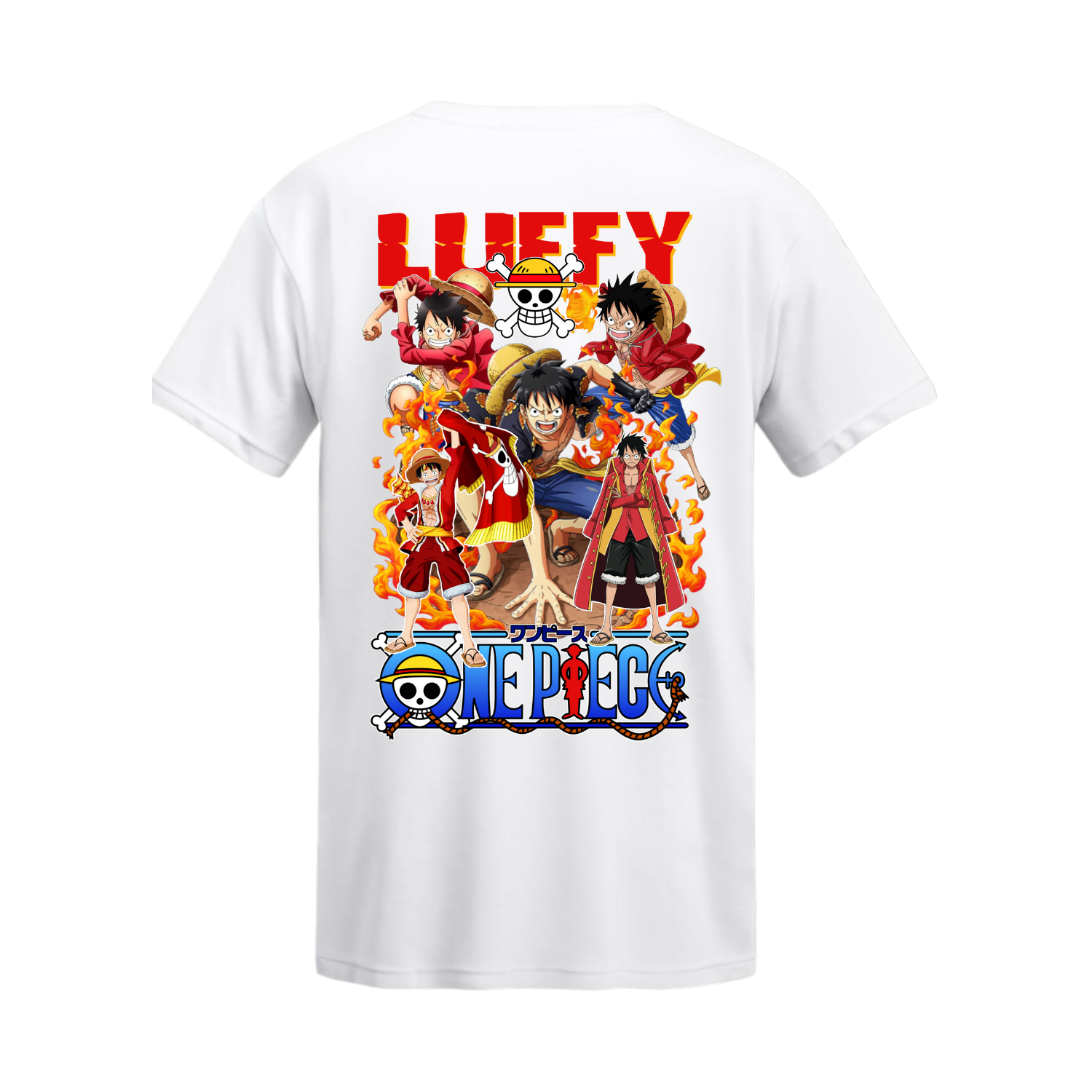 Polera Luffy Evolución – One Piece