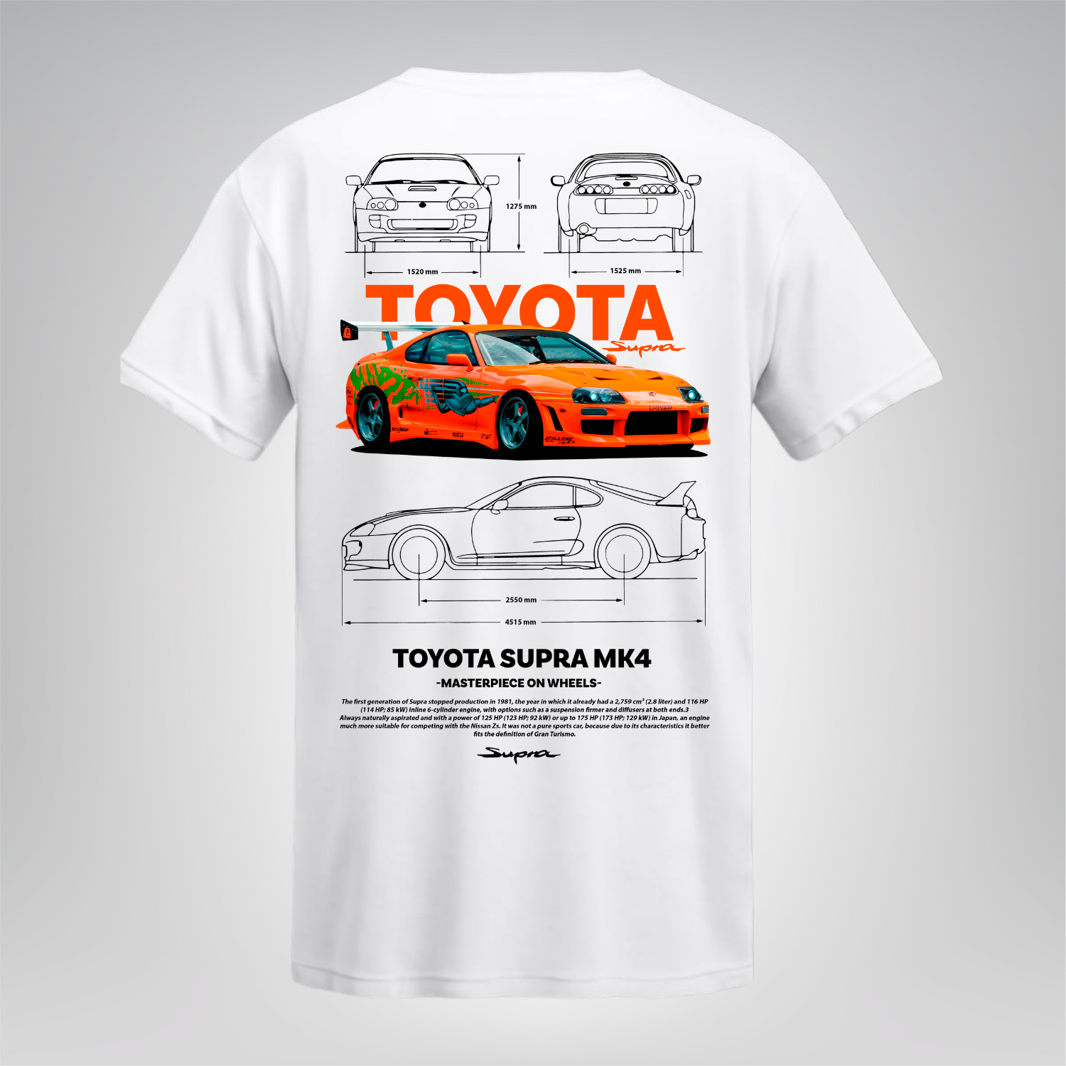 Polera Supra MK4 – Toyota