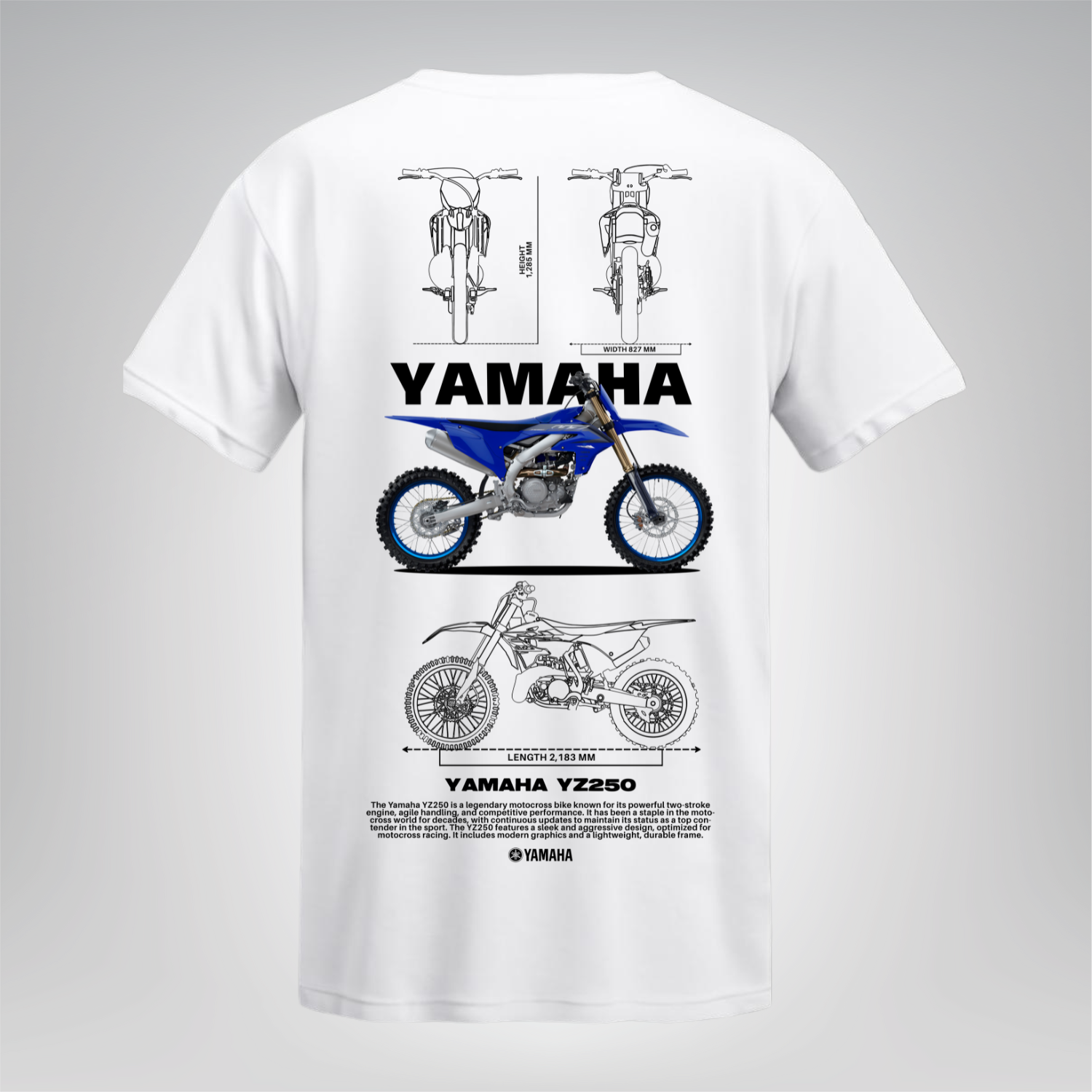 Polera Yamaha YZ250 – Motocross Power