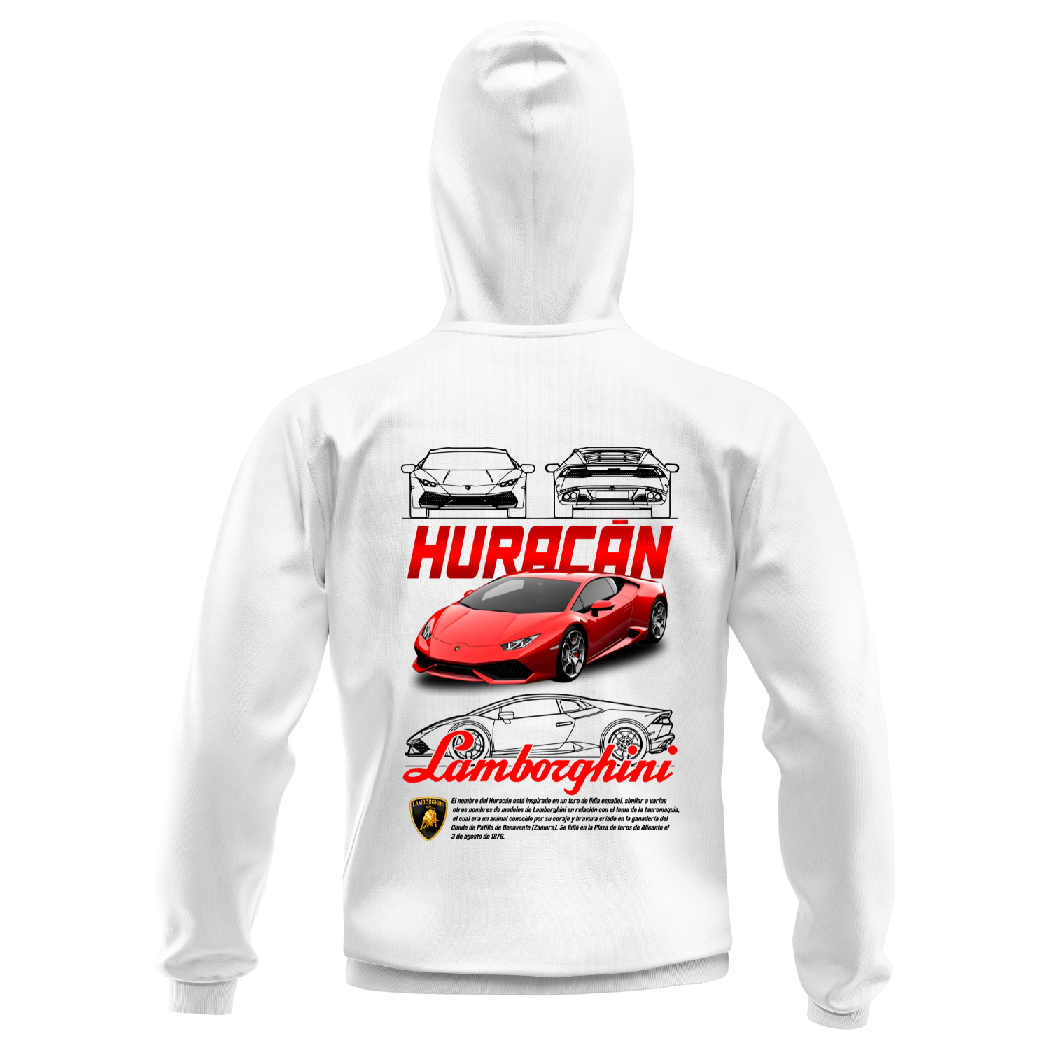 Polerón Huracán Red – Lamborghini