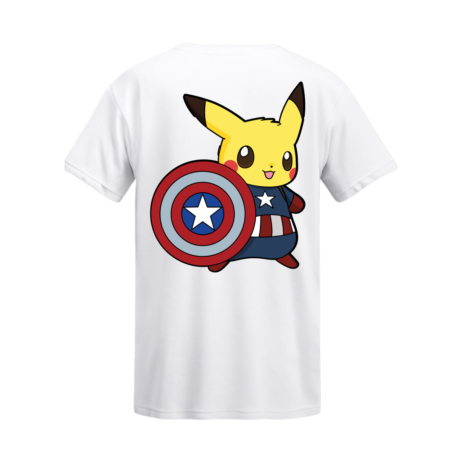 Polera Pikachu Cap – Pokémon x Marvel
