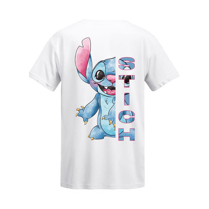 Polera Stitch Watercolor Vertical – Lilo & Stitch