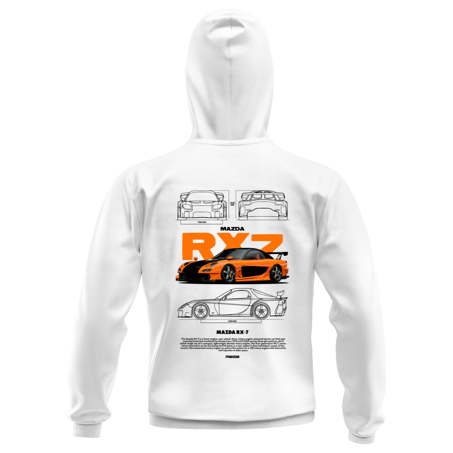 Polerón Mazda RX-7 Veilside Blueprint – Mazda