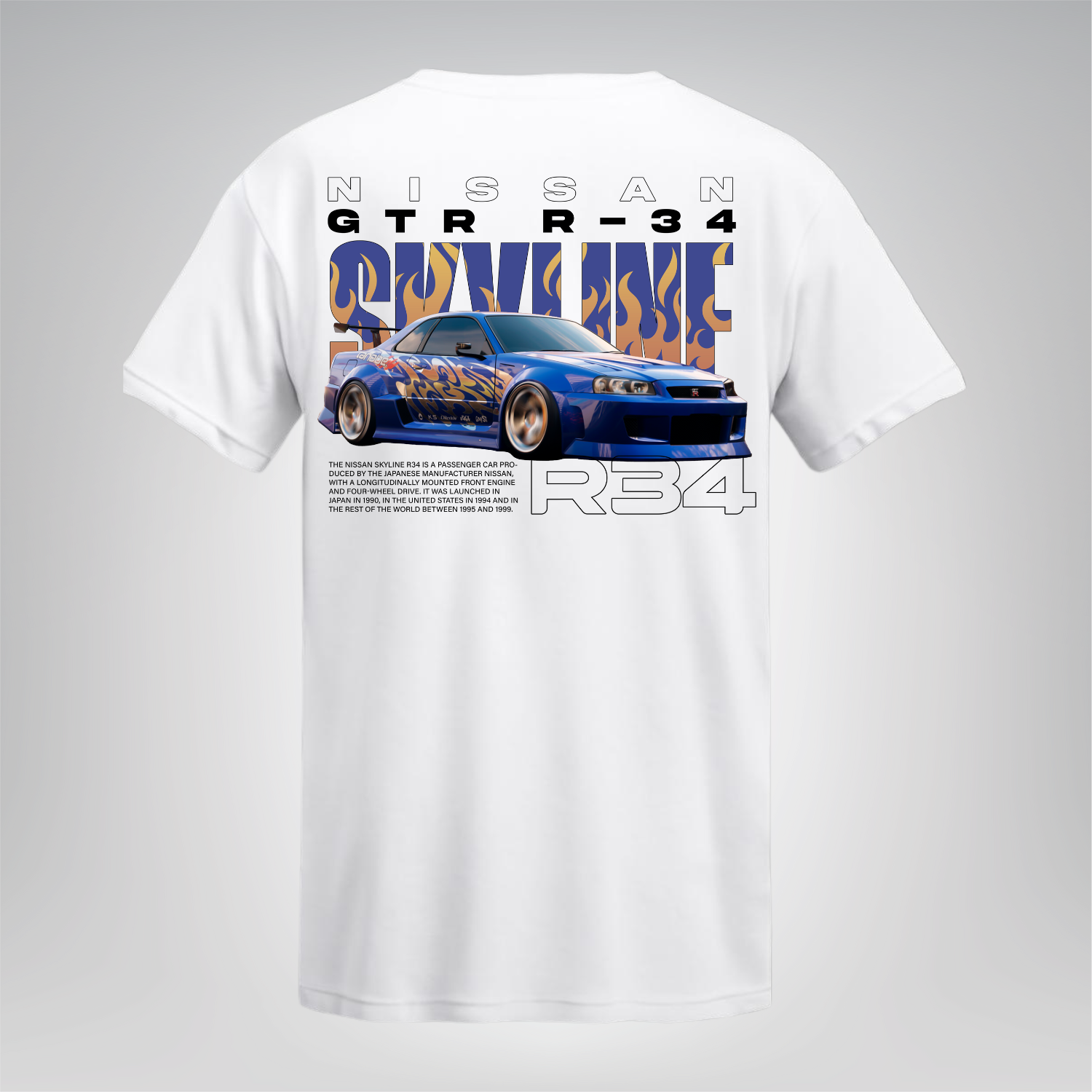 Polera Skyline R34 – Nissan